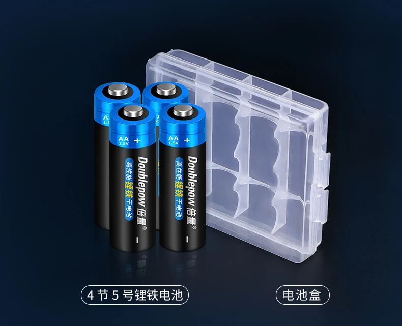High Performance AA Primary Battery Cell New Material Lithium Iron Disulfide FR6 (LiFeS2) 1.5V Battery