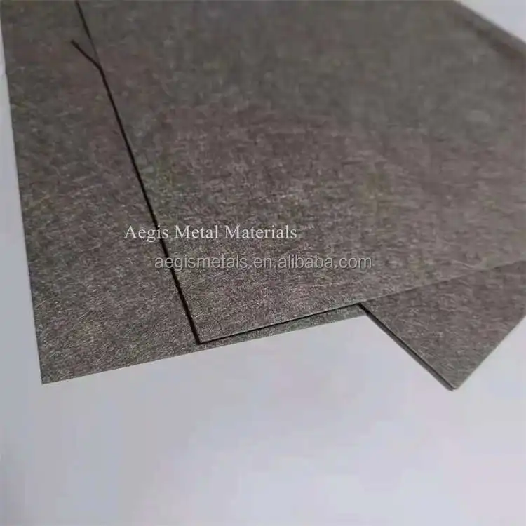 Никелевое волокно Войлок титановый войлок для электролиза