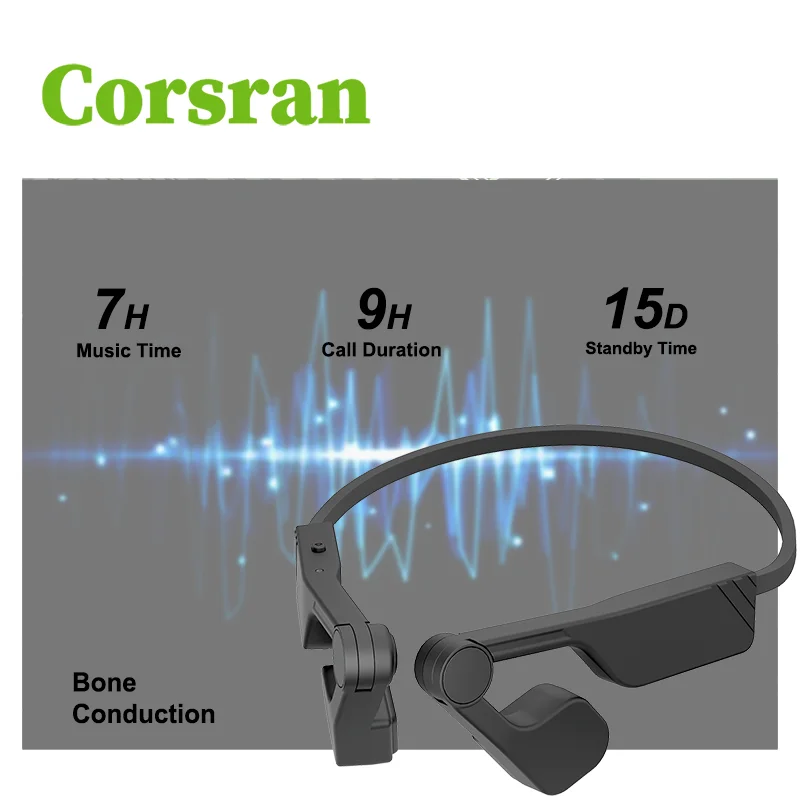 Fashion Cheap Ecouteur Bluetooth Sans Fil Original Bluetooth Headset Inductivv Bone Conduction Headphones With Mic