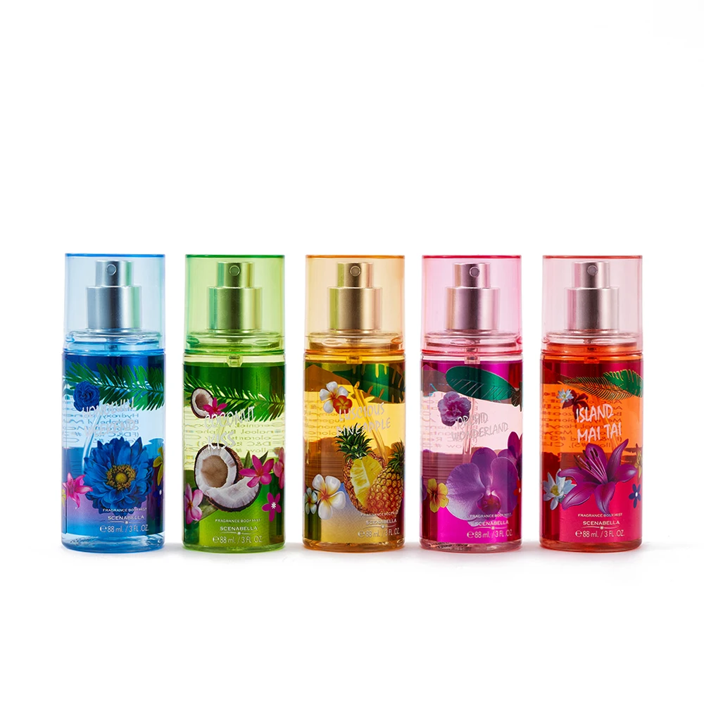 Wholesale 88ml Mixed Fruit Floral Body Splash Secret Mist Fragrance For Women SG0032