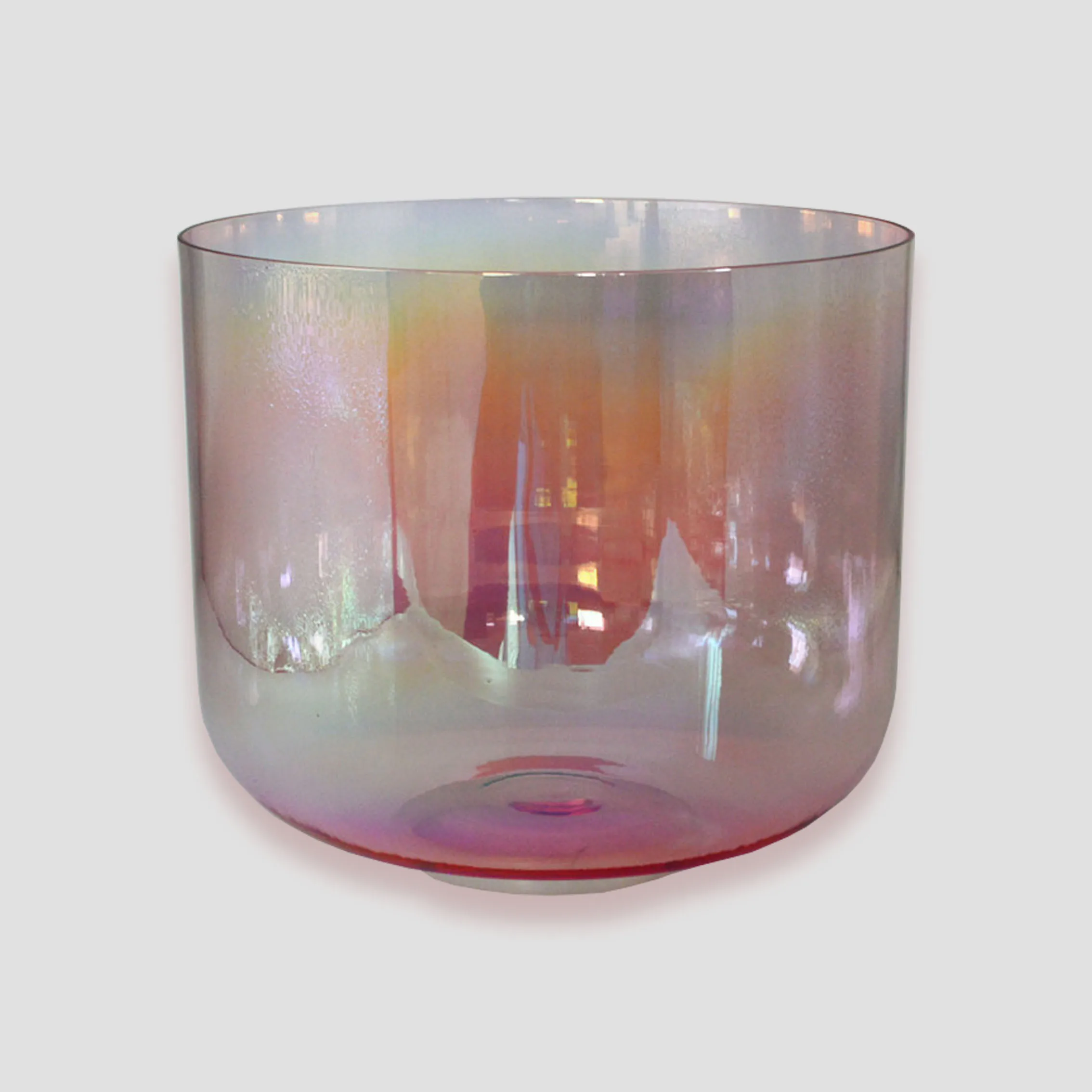 Чаша для пения из розового кварца, 6-12 дюймов