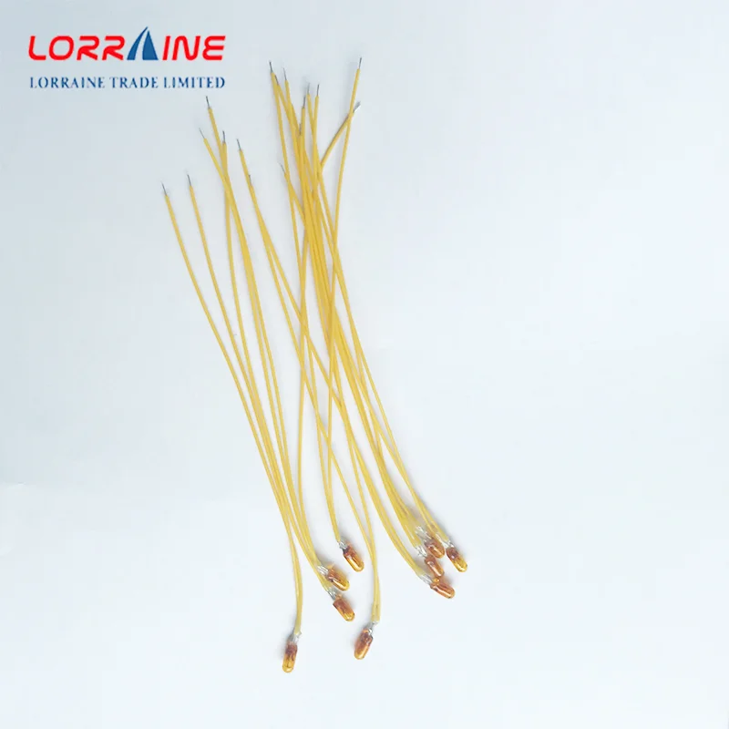 Miniature lamp 4MM 5MM3mm 12v Indicator Bulb  Incandescent Filament 3mm 12V Mini bulb of Wheat Bulbs Mixed Color Red/Yellow/Blue