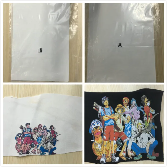 
Dark laser no cut self weeding heat transfer paper for fabric 