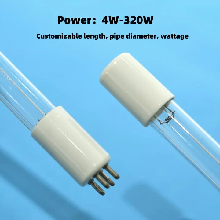 40W GPH843T5L/4P T5 4Pin Low Pressure Quartz sterile uv Amalgam Germicidal UVC Lamp with 13000 Hours Lifetime