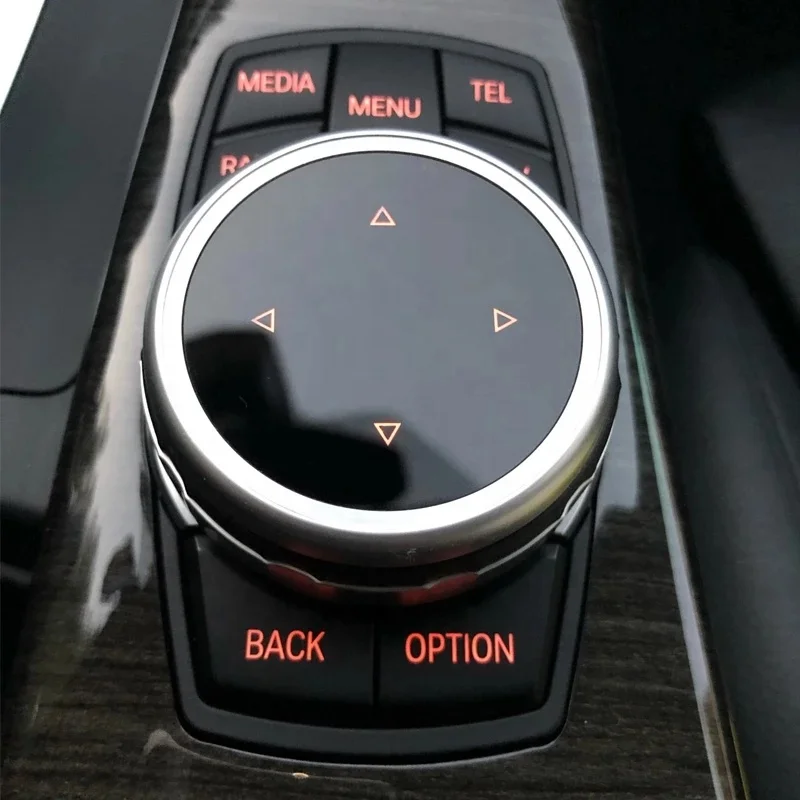 Original Car Multimedia Buttons Cover for BMW E90 E91 E92 E93 F30 F31 F20 F21 E60 F10 F11 F07 1 3 5 Series Accessories