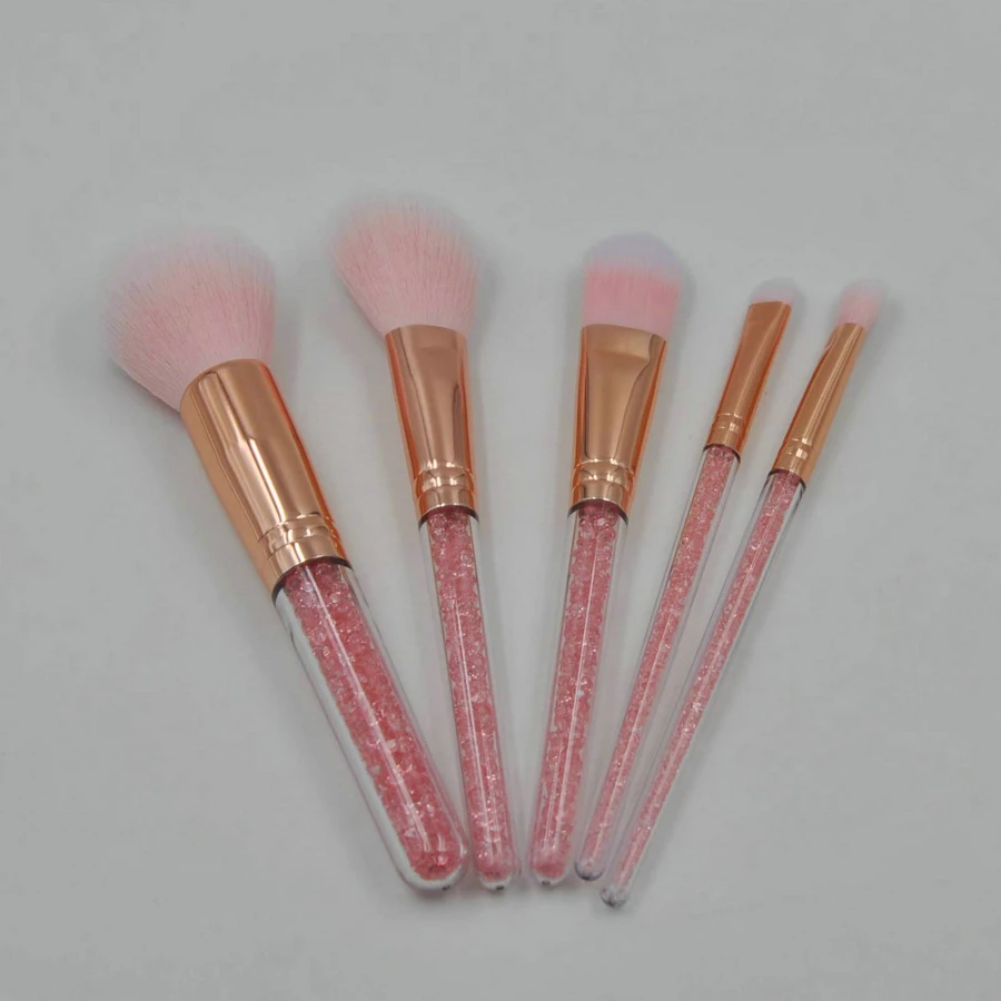 new cosmetic tool Top end quality makeup brush set ready to ship low MOQ good makeup beauty brush with cosmetic bag