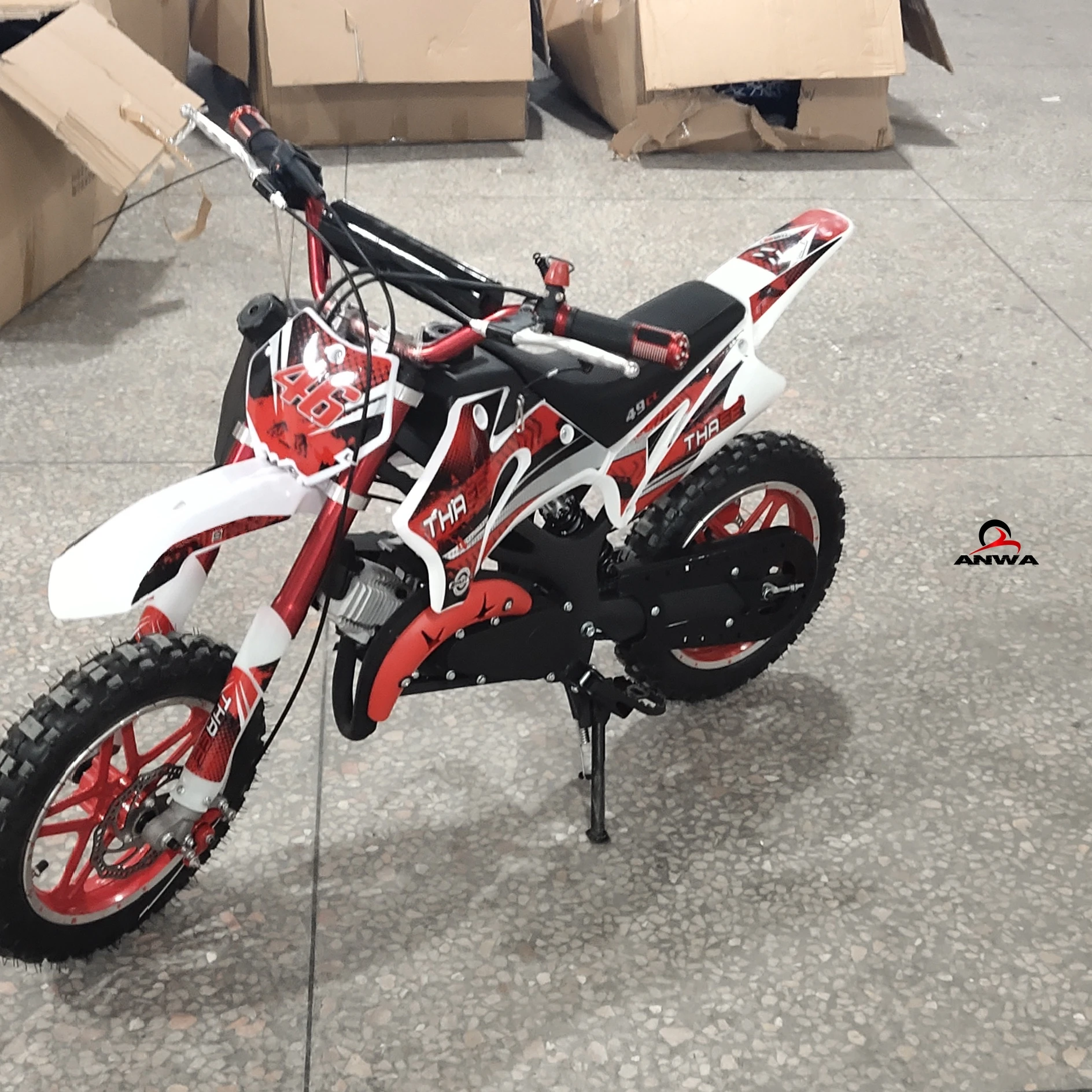 China Automatic 49cc Petrol Mini Dirt Bike For Kids