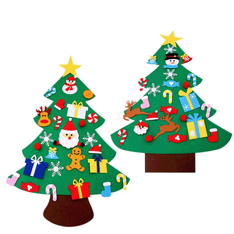 Environmental and Best price Felt Christmas Tree Decoration Christmas Ornaments for Merry Christmas