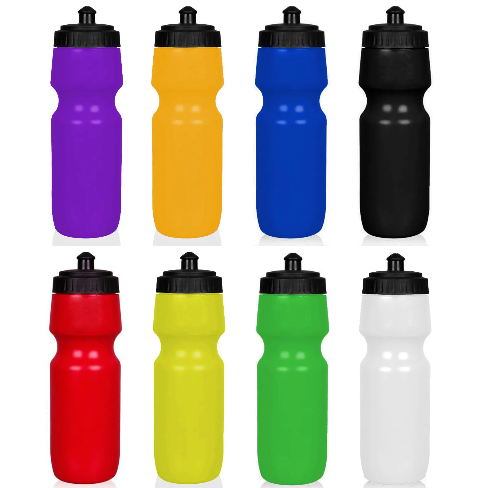 Plastic 700ml Sports Water Bottle Food Grade Bpa Free Squeeze Bike Water Bottle For Cycling