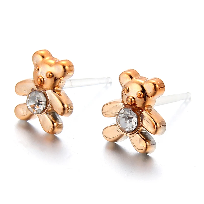 36 pairs of gold geometric triangle stars for ladies with round plastic resin crystal stud jewelry