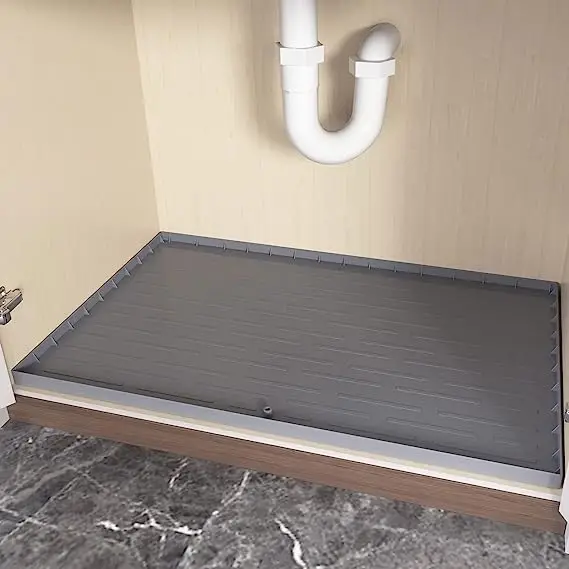 Refine Factory Silicone Sink Mat Multifunctional Cushion Workpad for Kitchen Bathroom Sink Storage Rack PC Material