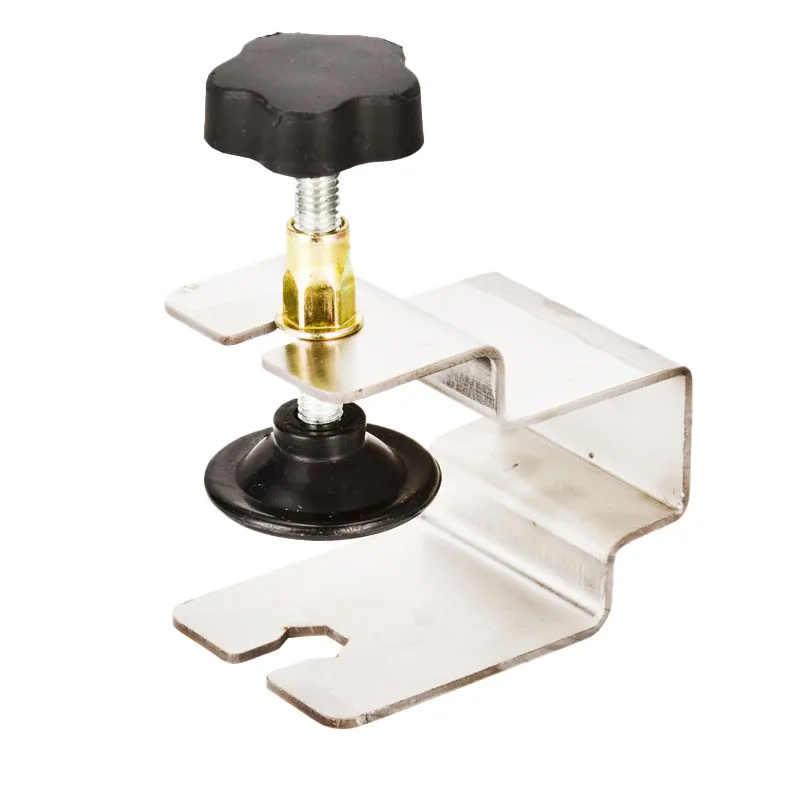 Desktop Customized Furniture Cabinet Desk Mount Fixing Clips Jig Accessories C Clamp Steel Drawer Front Installation Clamps