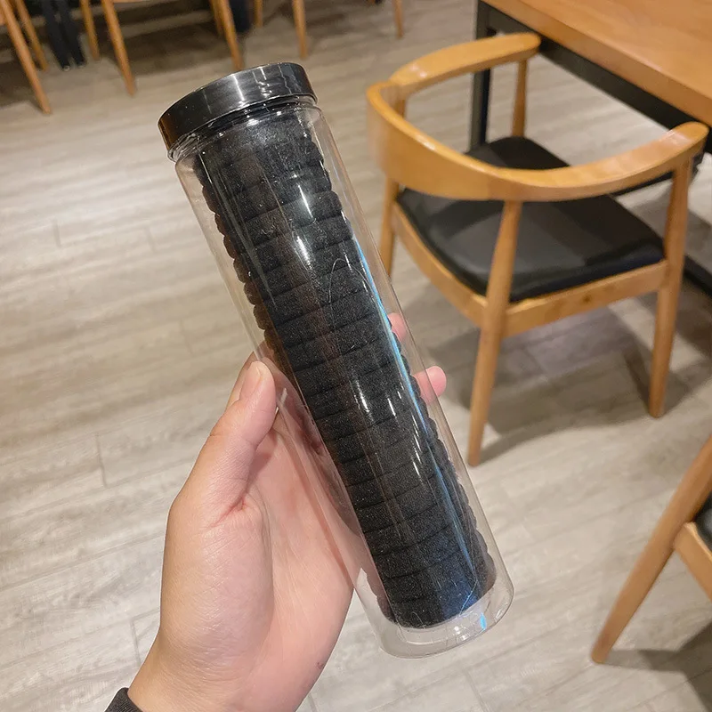 Fashion 20Pics/Set Korean High Elastic Head Rope INS Adults And Children Seamless Rubber Band Simple Temperament Hair Rope