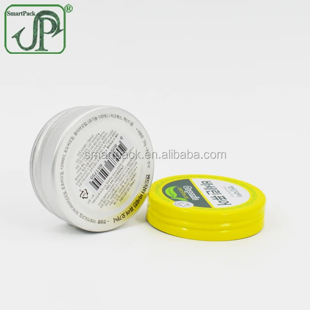 Customized scented tea cans candy food packaging boxes chewing gum metal aluminum jar