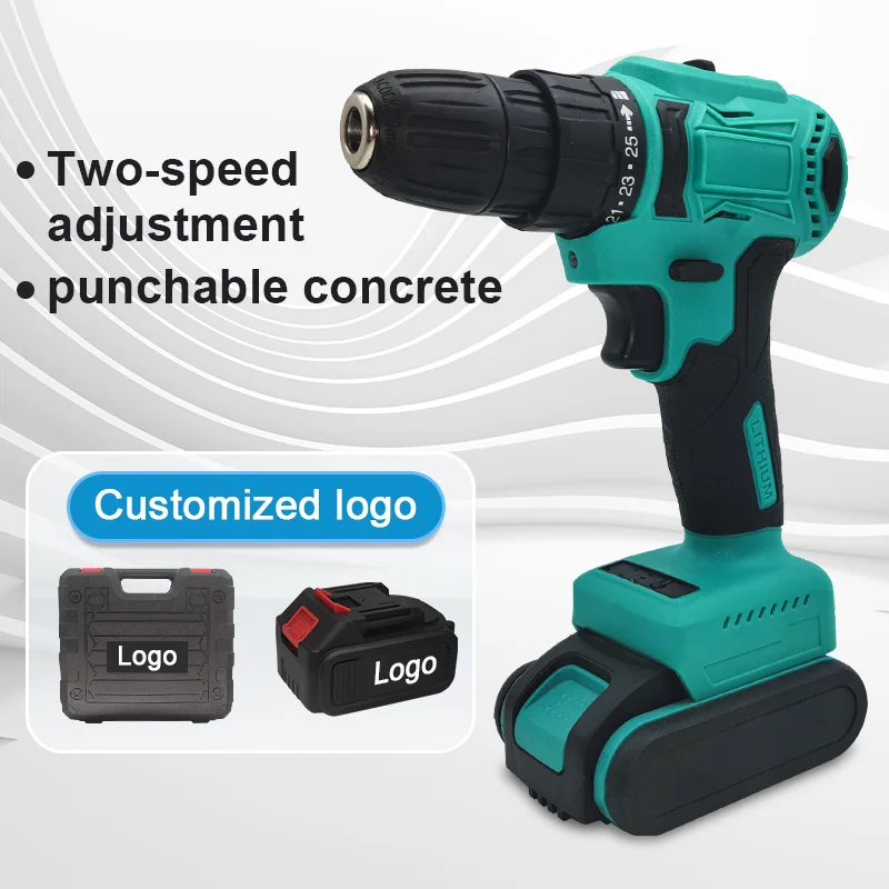 HANGLOI Lithium Battery Power Screw drivers Cordless Drill Rechargeable Mini Electric Hand Drill Home DIY Electric Screwdriver
