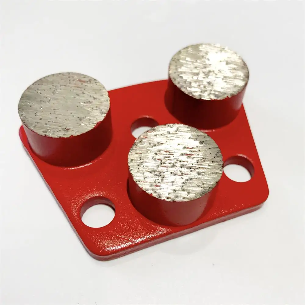 Металлические Шлифовальные колодки DT017 лезвия для напольной шлифовальной машины бетонные инструменты