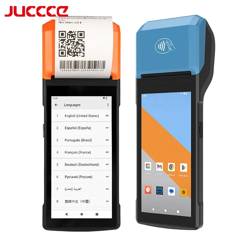 WM retail carry bag cloud mobile touch screen machine used self 58mm 80mm pos system handheld printer