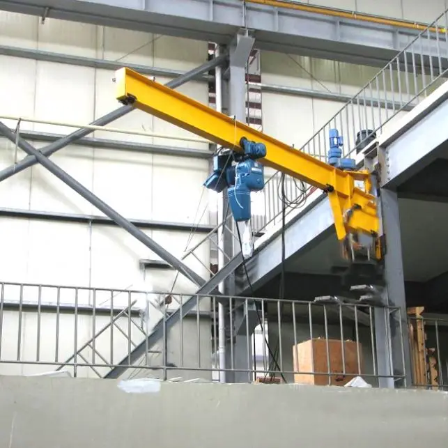 Design And Supply Pedestal Jib Crane In China