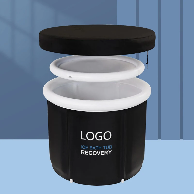 Large Ice Bath Tub for Athletes Portable Bathtub for Athletes Cold Water Therapy Tub for Recovery Cold Plunge Tub Ice Barrel