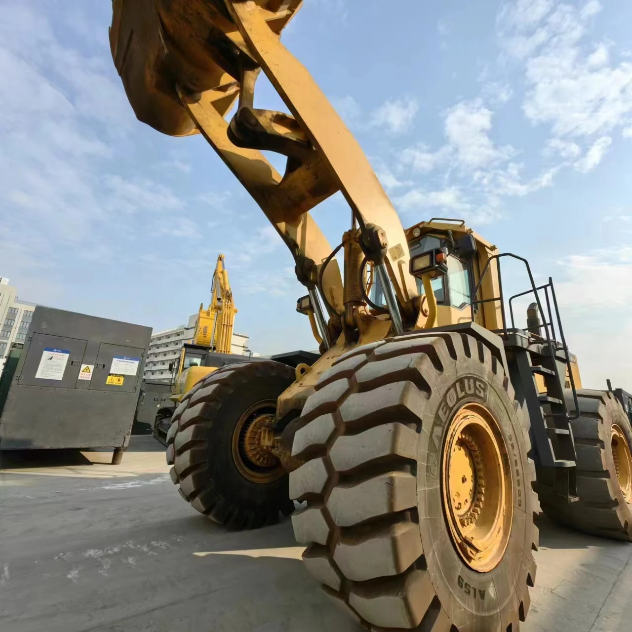 WA600-3 подержанный колесный погрузчик Komatsu 60 тонн оригинальный цвет Япония Лучшая цена для реальных покупателей доставка