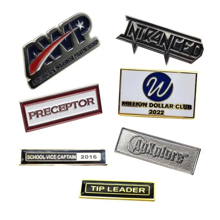 Custom Name Plate Metal Label Sticker Aluminium Name Plate Customized Metal Label Customized Printing Logo