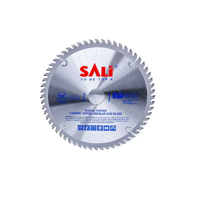 SALI 125x30T circular saw blade for rubber cutting