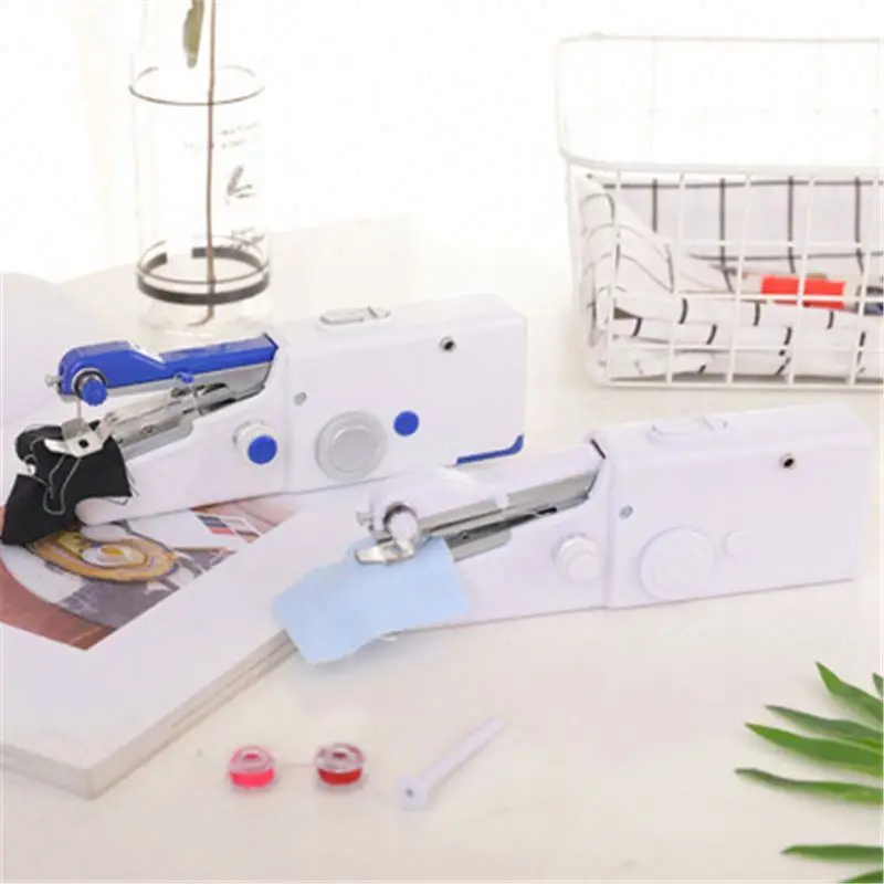 Portable Handheld Sewing Machine Cordless Electric Sewing Machine Set Quick Repair DIY Clothes