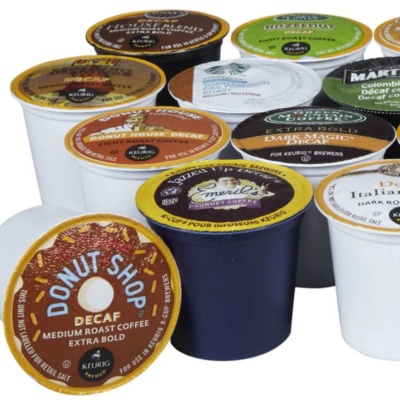 coffee capsule filling and sealing machine for powder rotary k cup coffee pod filling and sealing machine