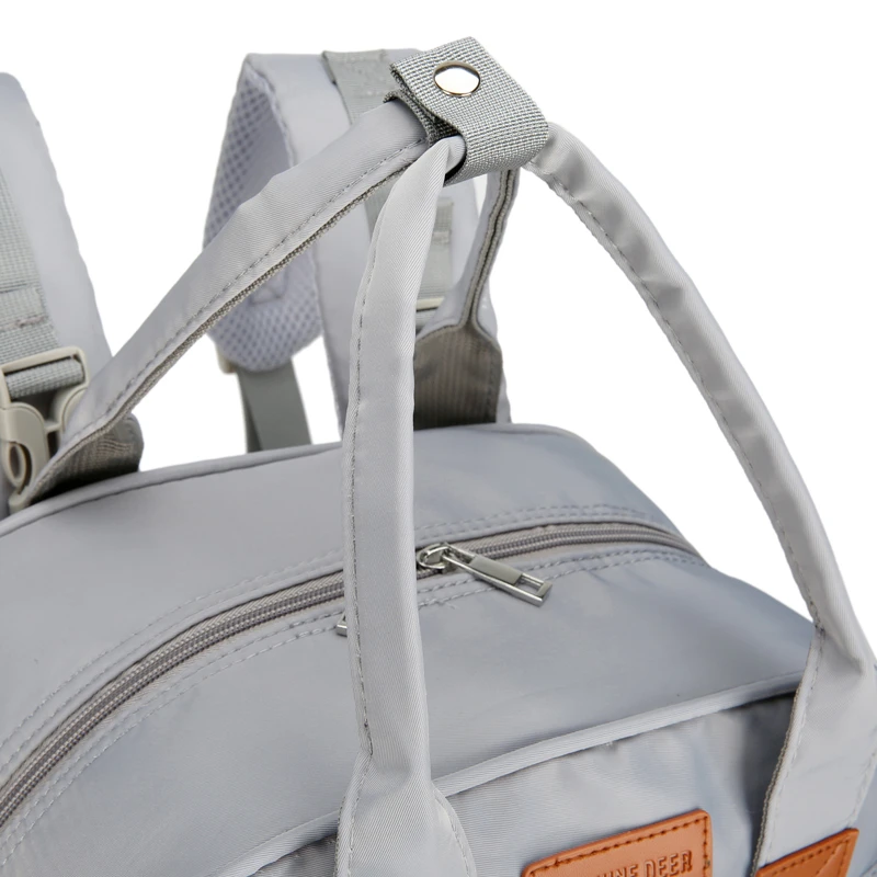 Large Capacity Travel Custom Organizer Baby Bag Portable Folding Crib Baby Bed Mommy Bag Waterproof Diaper Bag Backpack