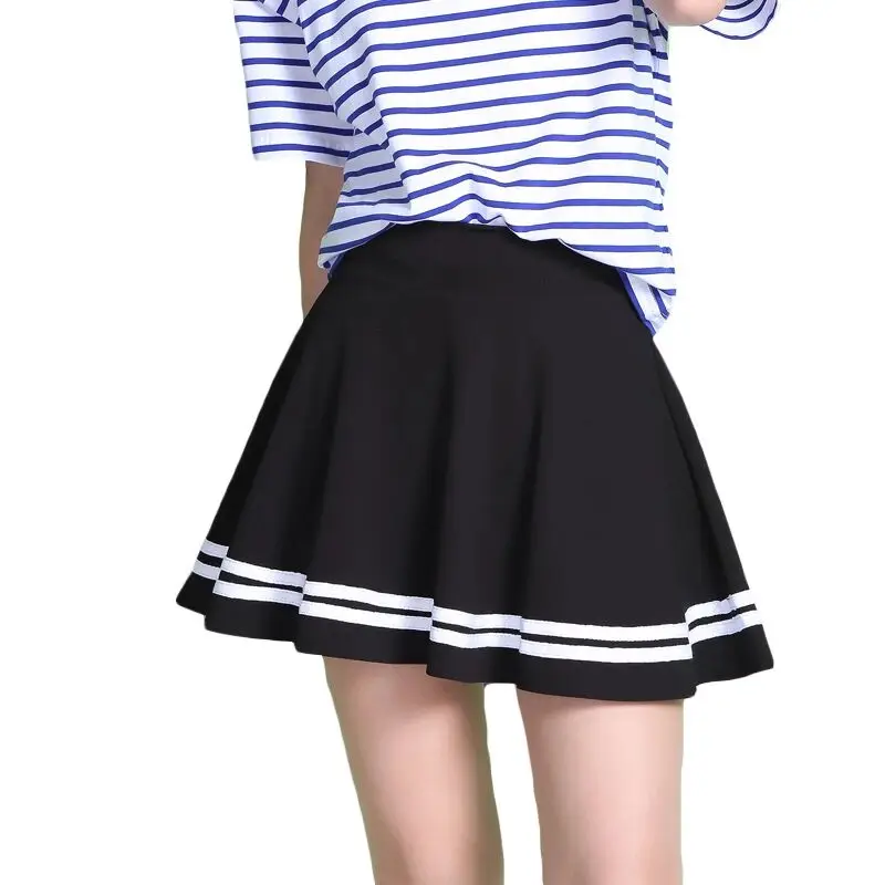 2020 summer new style school girl student a-line short mini skirt women sweet pencil skirt