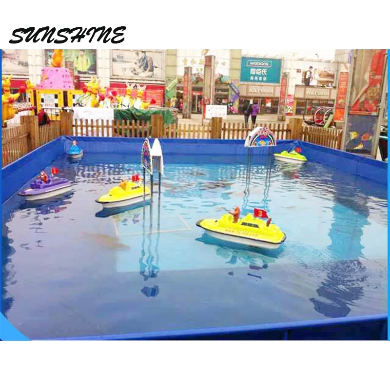 Coin operated  Rc boat with brushless motor for indoor and outdoor game center