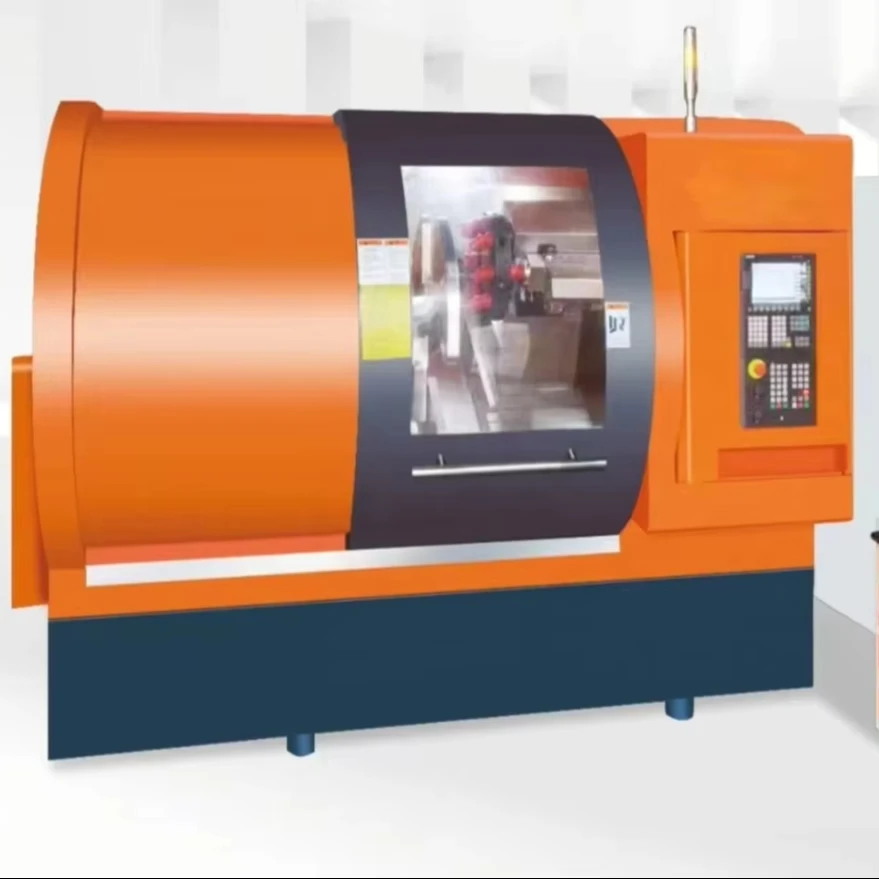 COORAY CR750 CNC Controller Slant Bed Lathe Rubber Seal Ring Making Lathe Machine Automatic CNC Seal Ring Lathe