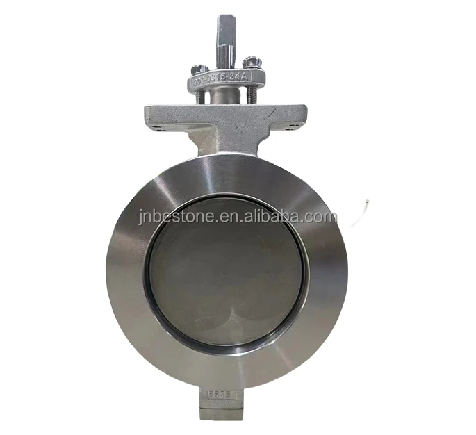Bestone WCB SS bi-directional metal seated triple or double eccentric butterfly valve 150LB