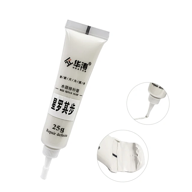 20g Xingluo Qibu  Water  based wood veneer damage repair paint floor gap filling paste furniture repair paste