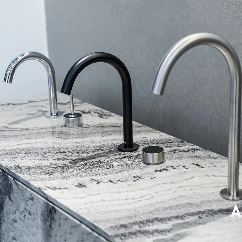 AXENT high quality unique design matte black sensor faucet use for bathroom
