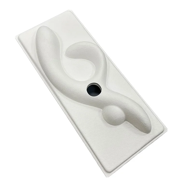 White Eco Biodegradable Molded Paper 10/12 Egg Quail Packing Tray Box Cartons For Packaging Pulp Insert