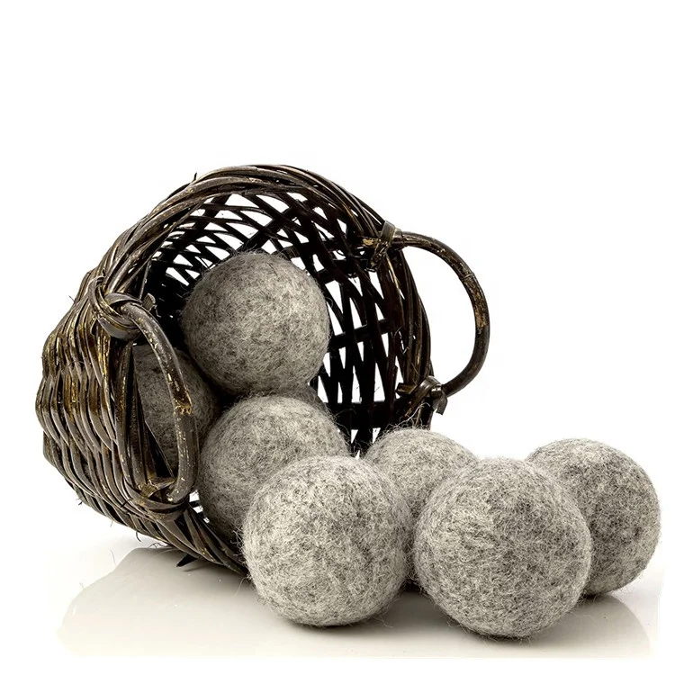 XL Size 6 Pack Premium New Zealand wool balls dryer