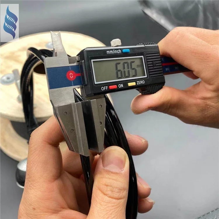 TPU Coated GYM Cable Steel Wire Rope for Fitness Equipment 5.0mm 6.0mm