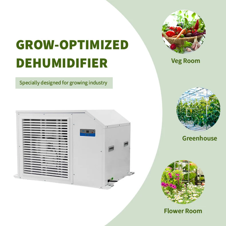 225 335 506pints greenhouse dehumidifier ceiling dehumidifier industrial commercial  industrial dehumidifier machine grow room
