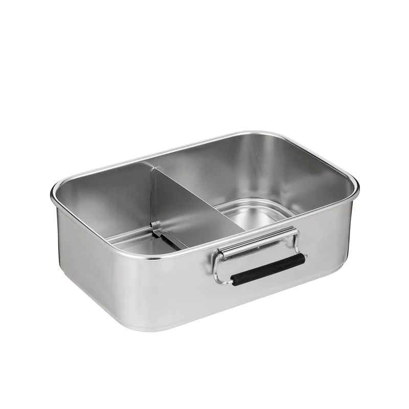 Hot Sale 304 Stainless Steel Lunch Box Vacuum Sealed with PP Lid Airtight Food Storage Container for Meal Prep