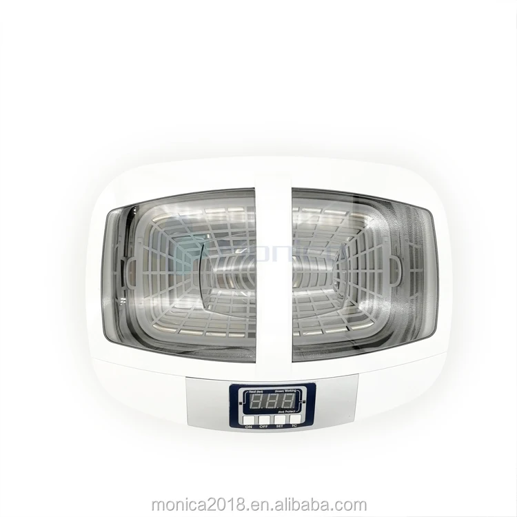 Зубоврачебный Ультразвуковой очиститель/цифровой ультразвуковой очиститель корзины ювелирных изделий часы стоматологические 2 5 л 60 Вт 40 кГц ультразвуковая шайба