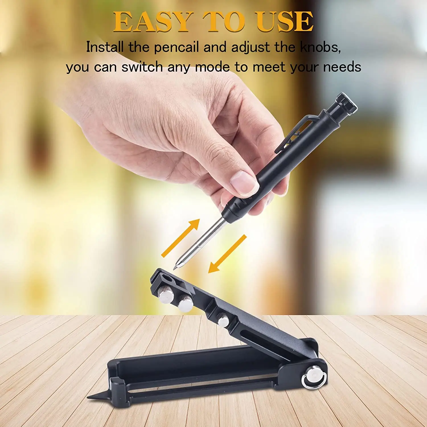 Hot sale Multi function Scribing Tool Profile Scribing Ruler Contour Gauge Doodle Line DIY Woodworking