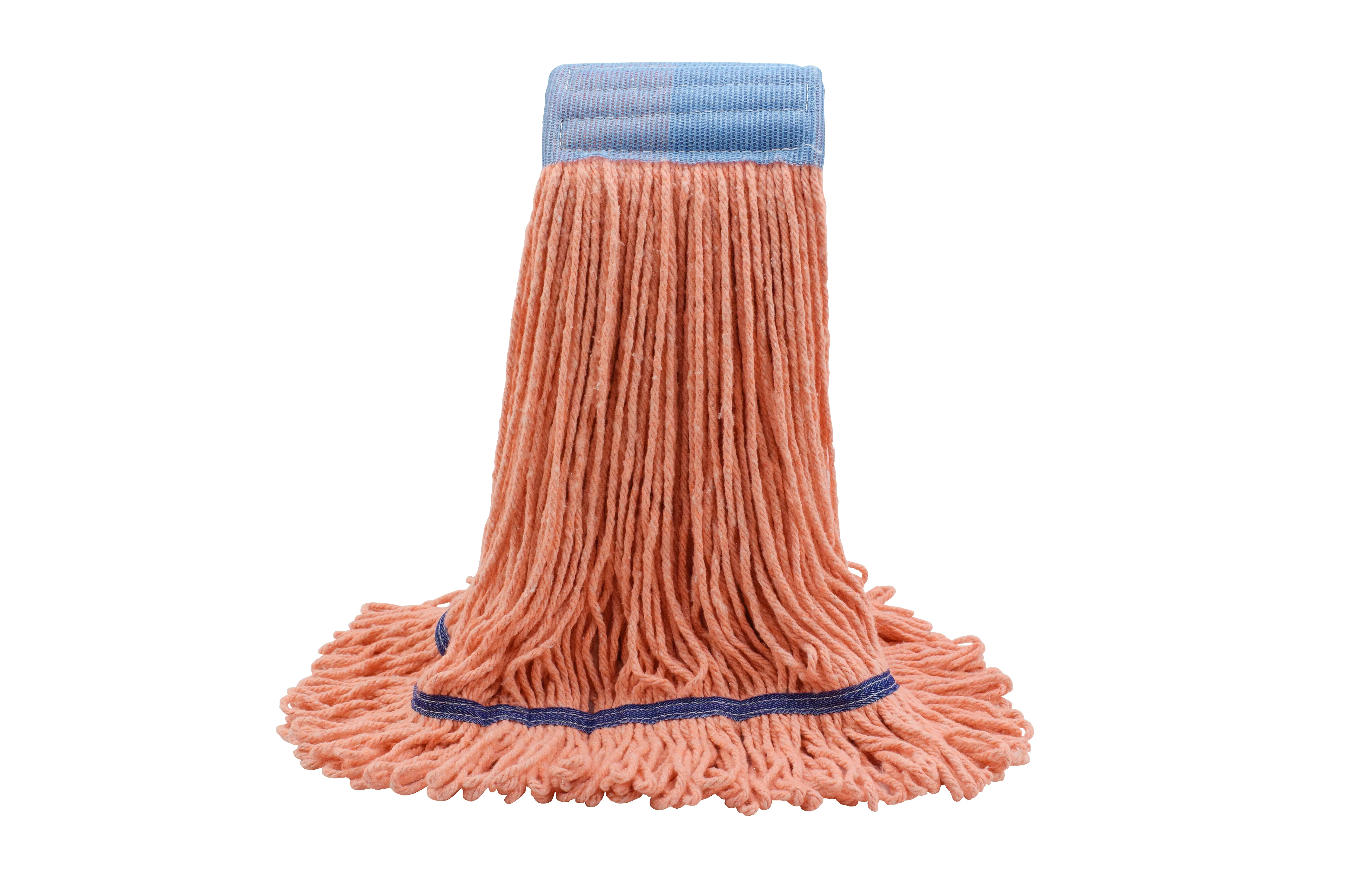Nature cotton 4 Ply blended Kentucky Wet Mop Floor industrial mop refill