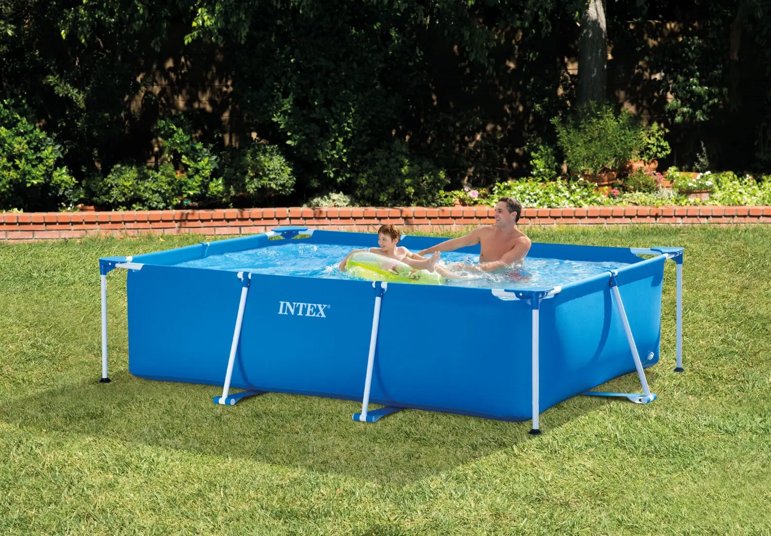 Hot Sale INTEX 28270 28271 28272 28273 Outdoor Rectangle Alberca Above Ground Swimming Pool Intex Pool