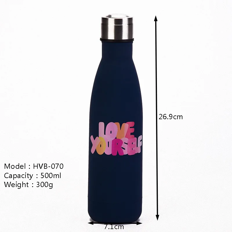 2023 New Arrival Cola Shaped Outdoor Bike Sports Double Wall Stainless Steel Kids Water Bottles