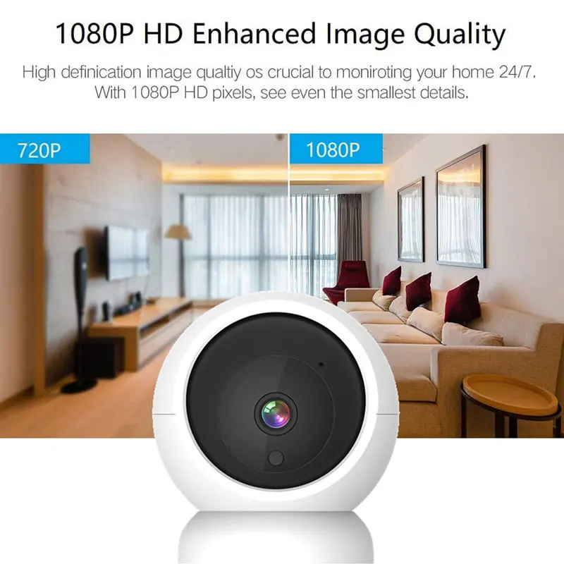 1080P Tuya Smart Baby Camera Wireless Baby Monitor Camera WiFi Video Baby Monitor with Camera