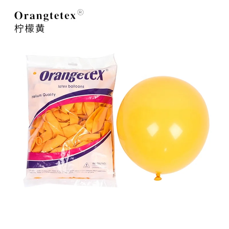 Orangetex Wholesale 5/10/12/18 inch Retro Balloons thicker helium latex Ballons Party wedding decoration