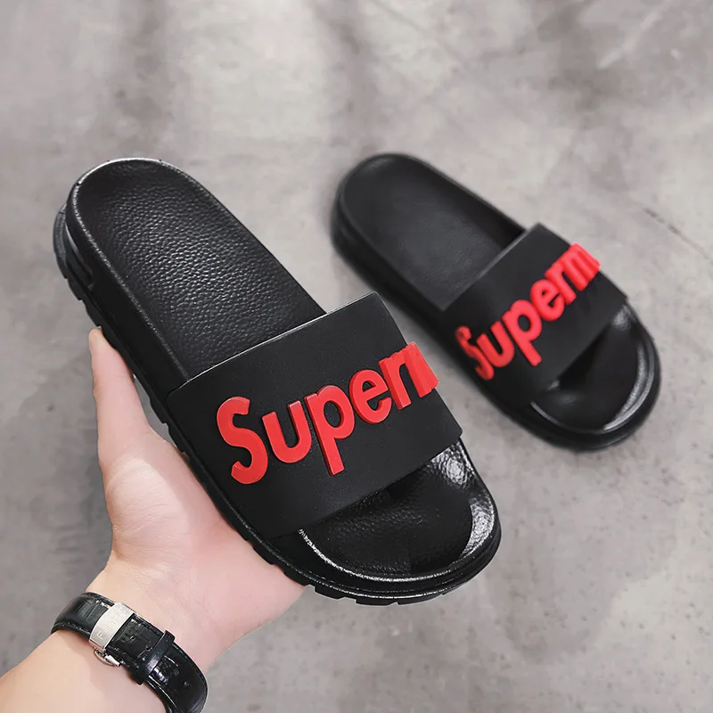 Factory Price Custom Slides Low Moq Pvc Air Blowing Slipper Sandal Mens Pvc Sandals Custom Slides New Trend slides slippers
