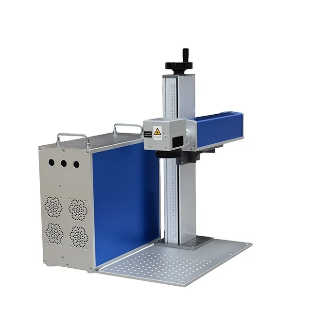 WaveTopSign 20W 30W Fiber Laser Mark Machine Body+Control Box+Lift Worktable+Laser Path+Aluminum Plate