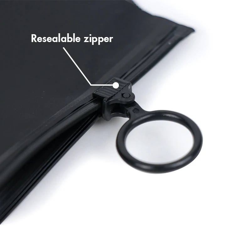 Custom Print Ziplock Zip Lock Clothes Plastic Poly Packaging For Clothing Frosted Zipper With Logo tshirt bag